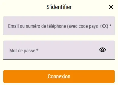 Connexion à l'application mobile JULIUS CASINO sur smartphone