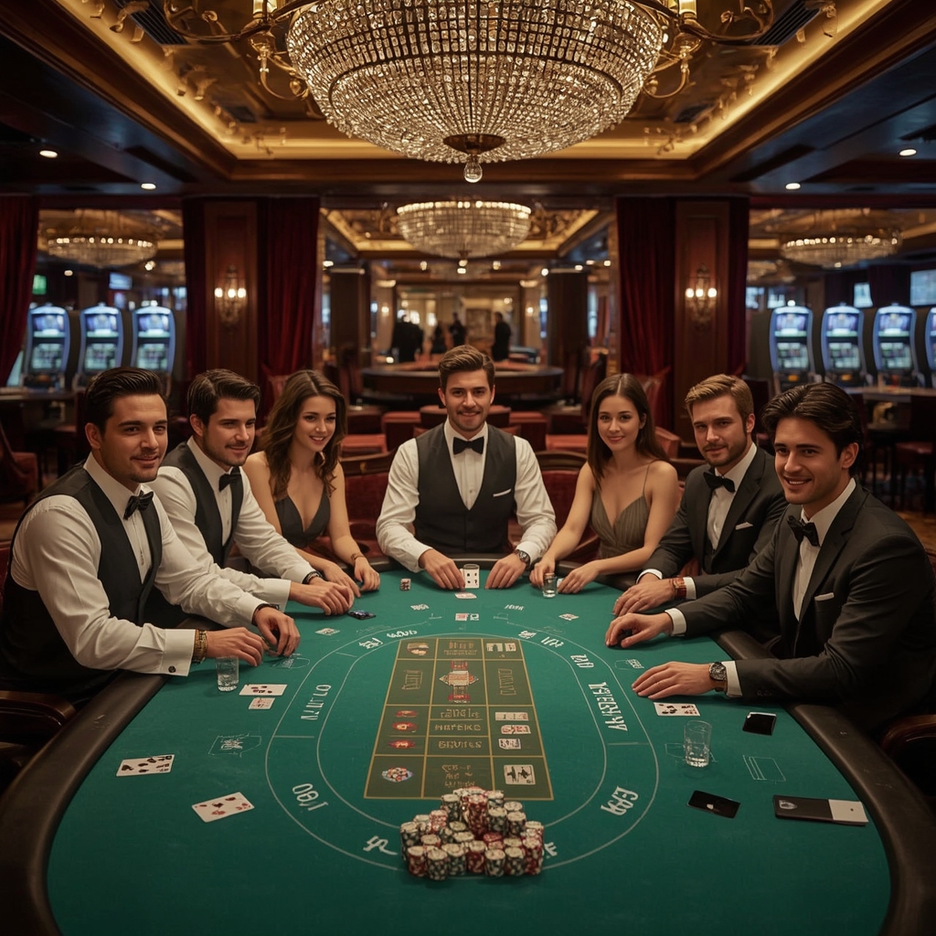 Table de Blackjack en Direct chez JULIUS CASINO